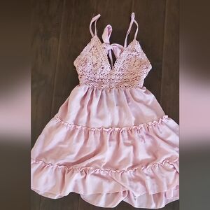 NWOT womens rose dress. Size Xl